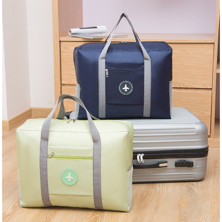 [Import Shop T33] FOLDABLE TRAVEL BAG | Hand CARRY | Big Folding Bag | Luggage Suitcase | Homecoming Bag | Waterproof | Travel Bag