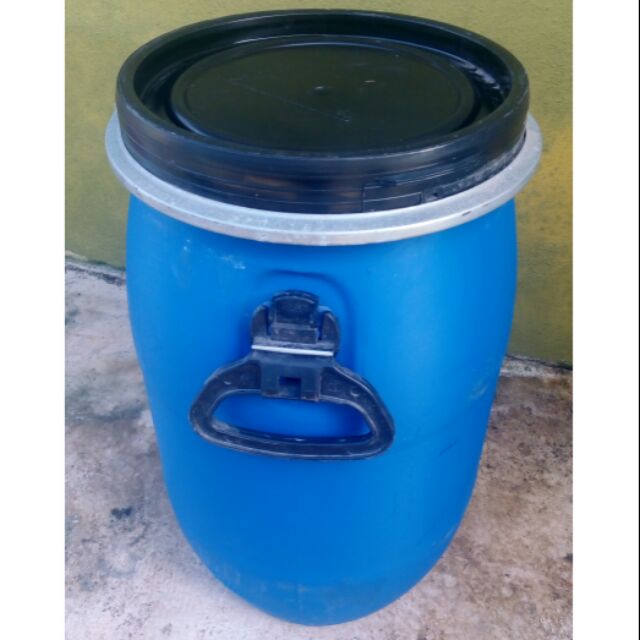 Tong Drum Biru 30 Liter Shopee Malaysia 5164