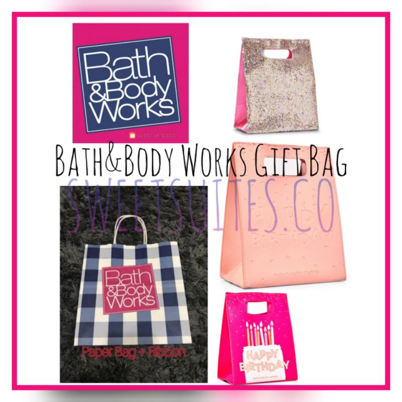 Gift Bag (Bath and body works) Shopee Malaysia