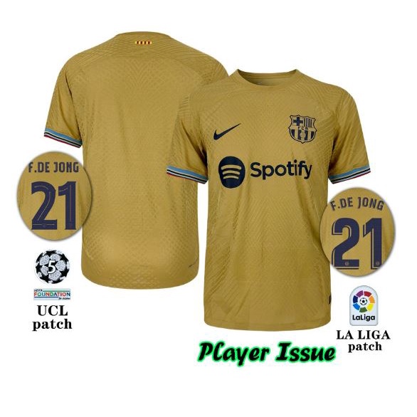 BARCELONA AWAY 22/23 PLAYER VERSION(S-2XL) | Shopee Malaysia