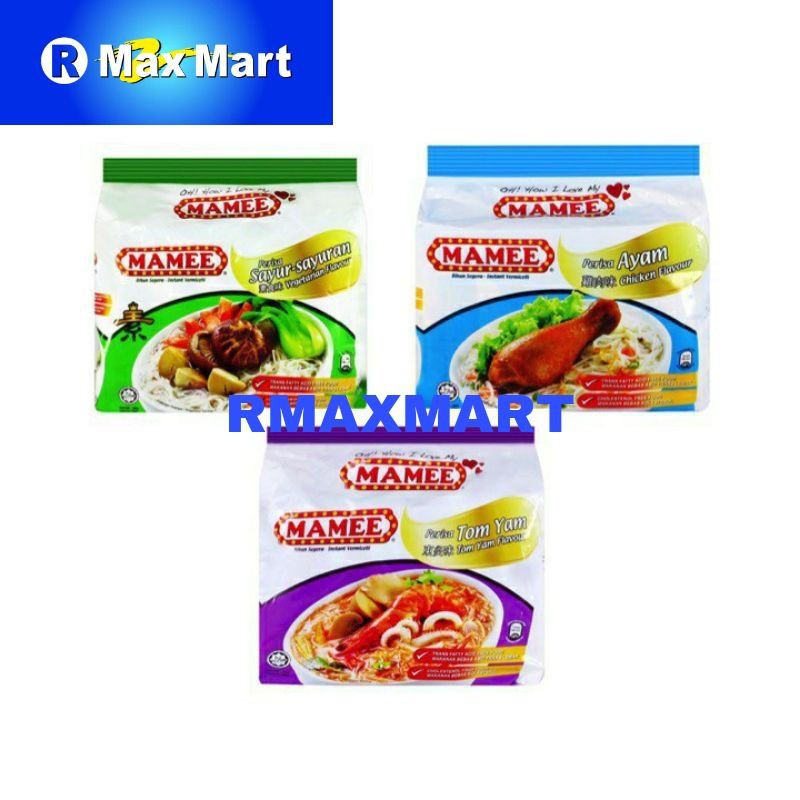 Mamee Bihun 5packs Sayur Sayuran Ayam Dan Tomyam Shopee Malaysia