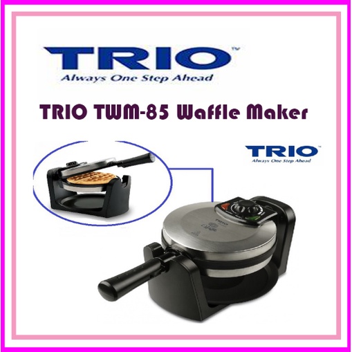 TRIO TWM-85 ROTATING WAFFLE MAKER