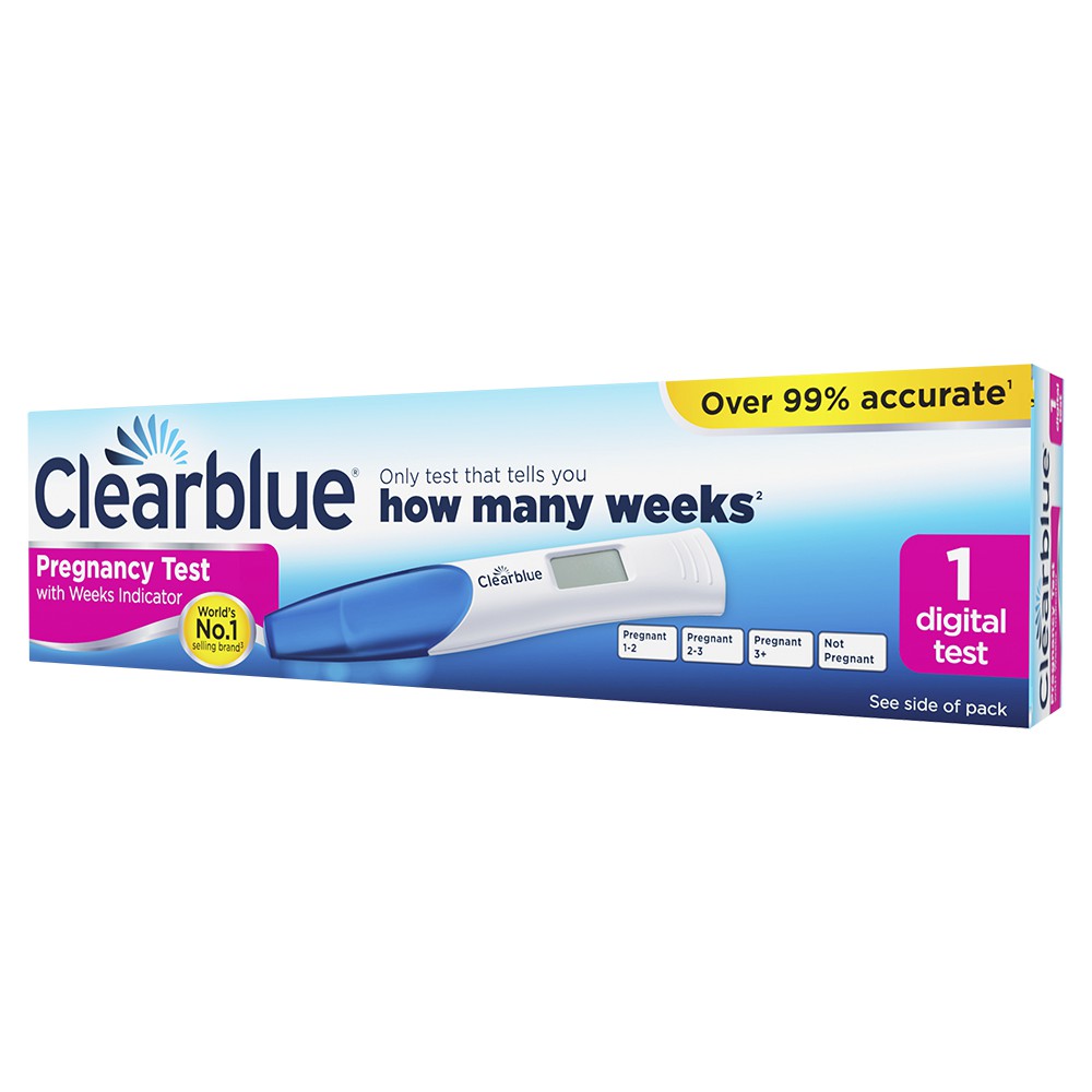 Pregnancy clearblue test digital Clearblue Digital