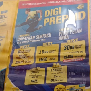 Digi Prepaid Unlimited Rm15 Sebulan Shopee Malaysia