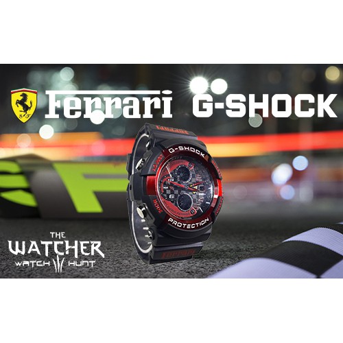 Casio G-Shock X Ferrari Limited Edition Men Digital Watch | Shopee Malaysia