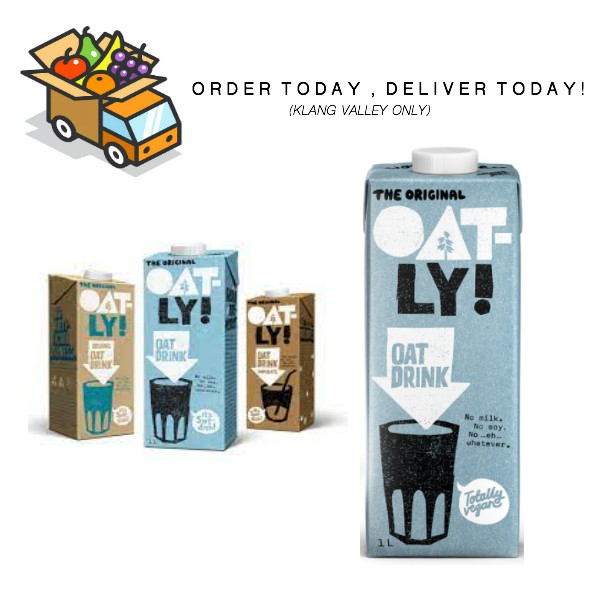 Oatly Oat Milk Original Chocolate Organic 1l Shopee Malaysia