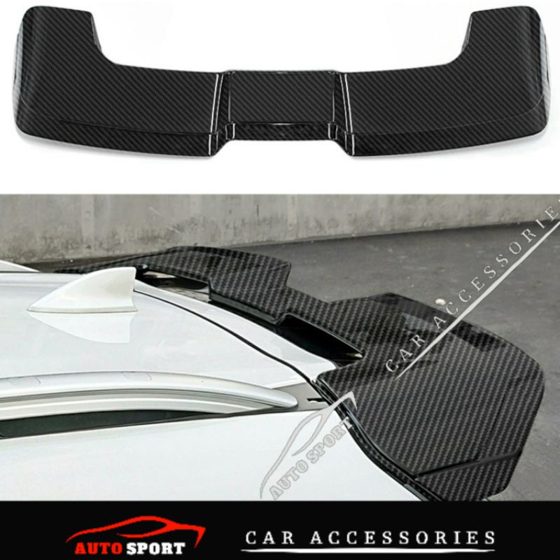 Honda CRV Rear Spoiler 3D Spoiler Plate ABS Material Car Rear ...