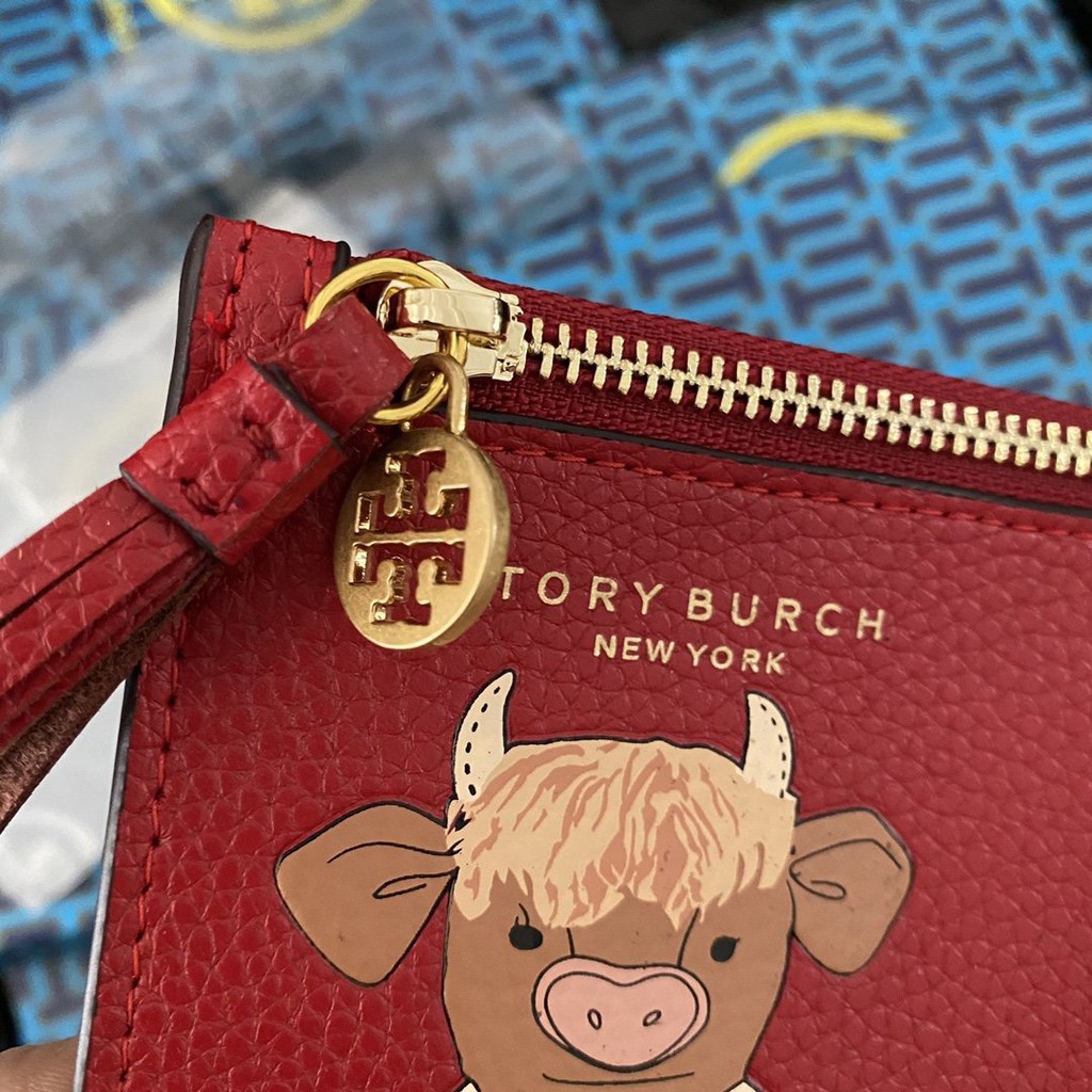 Tory Burch card holder/card wallet / coin pouch /Chinese zodiac leather card  holder | Shopee Malaysia