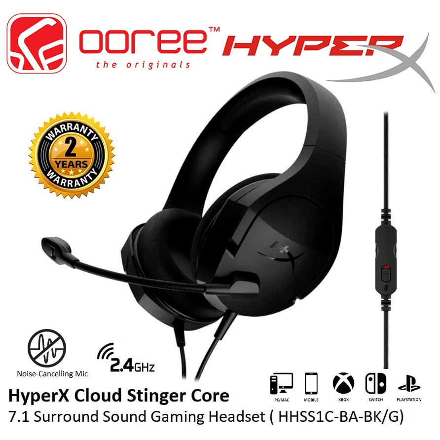 hyperx cloud stinger noise cancellation