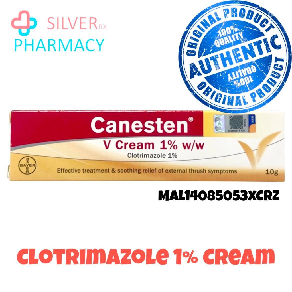 Canesten Clotrimazole 1 Antifungal cream 10g Shopee Malaysia