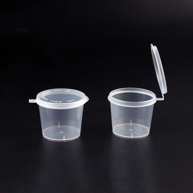 plastic food cups with lids