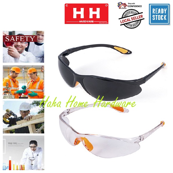 Impact Protective Safety Glasses Factory Work Clear Goggles Spectacle Sporty Sunglasses Goggle Glass ~Haha Home~