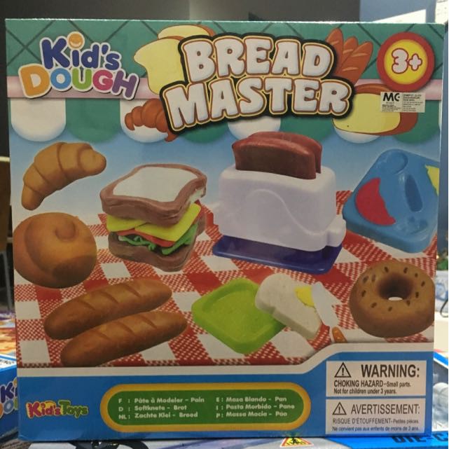Toy Playdoh Bread Master 3+years
