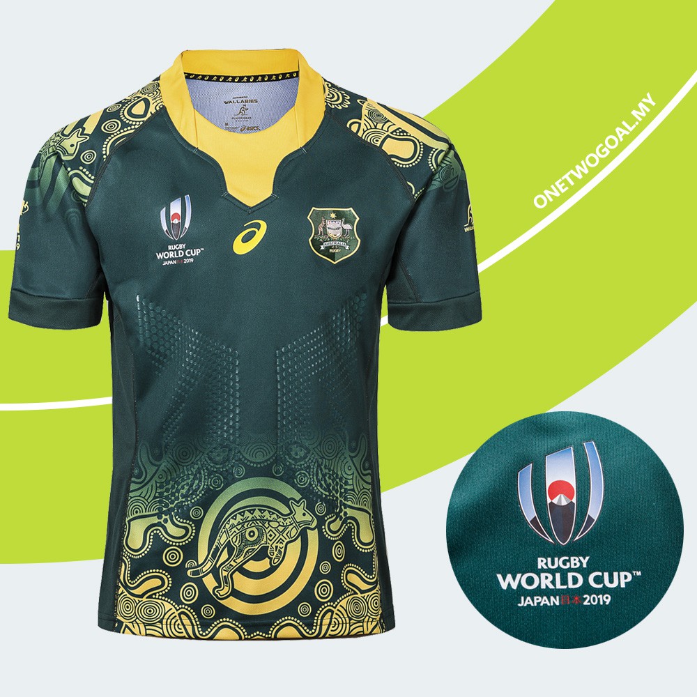 australia rugby world cup jersey