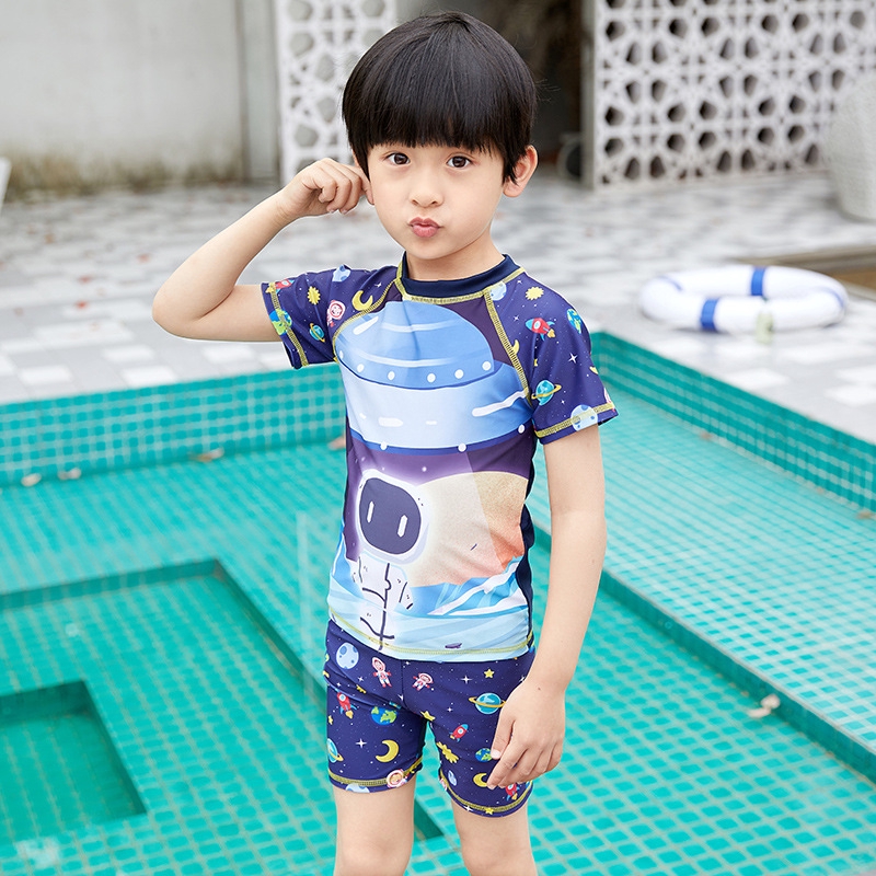 Boys Swimwear Children S Swimsuits Cartoon Swimsuit Two Style Split Swimsuit Shopee Malaysia - full download roblox boys and girls cloth codes swim suits