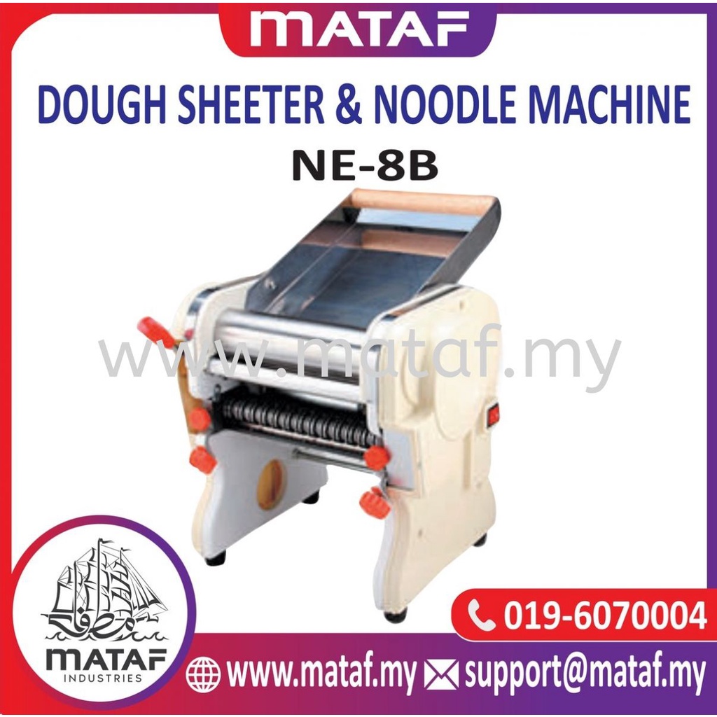 MATAF Dough Sheeter & Noodle Machine (NE8B) Shopee Malaysia