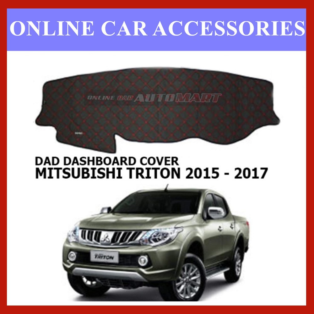 DAD Non Slip Dashboard Cover - Mitsubishi Triton Yr 2015