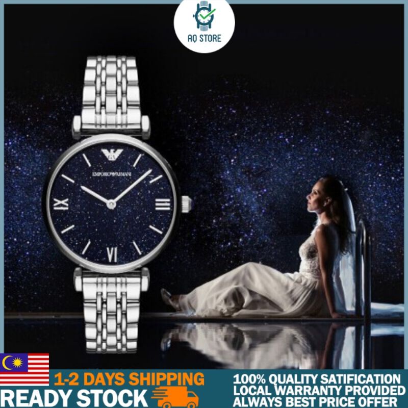 AUTHETIC] AQ STORE Amperior Armani Women Watch AR11091 | Shopee Malaysia