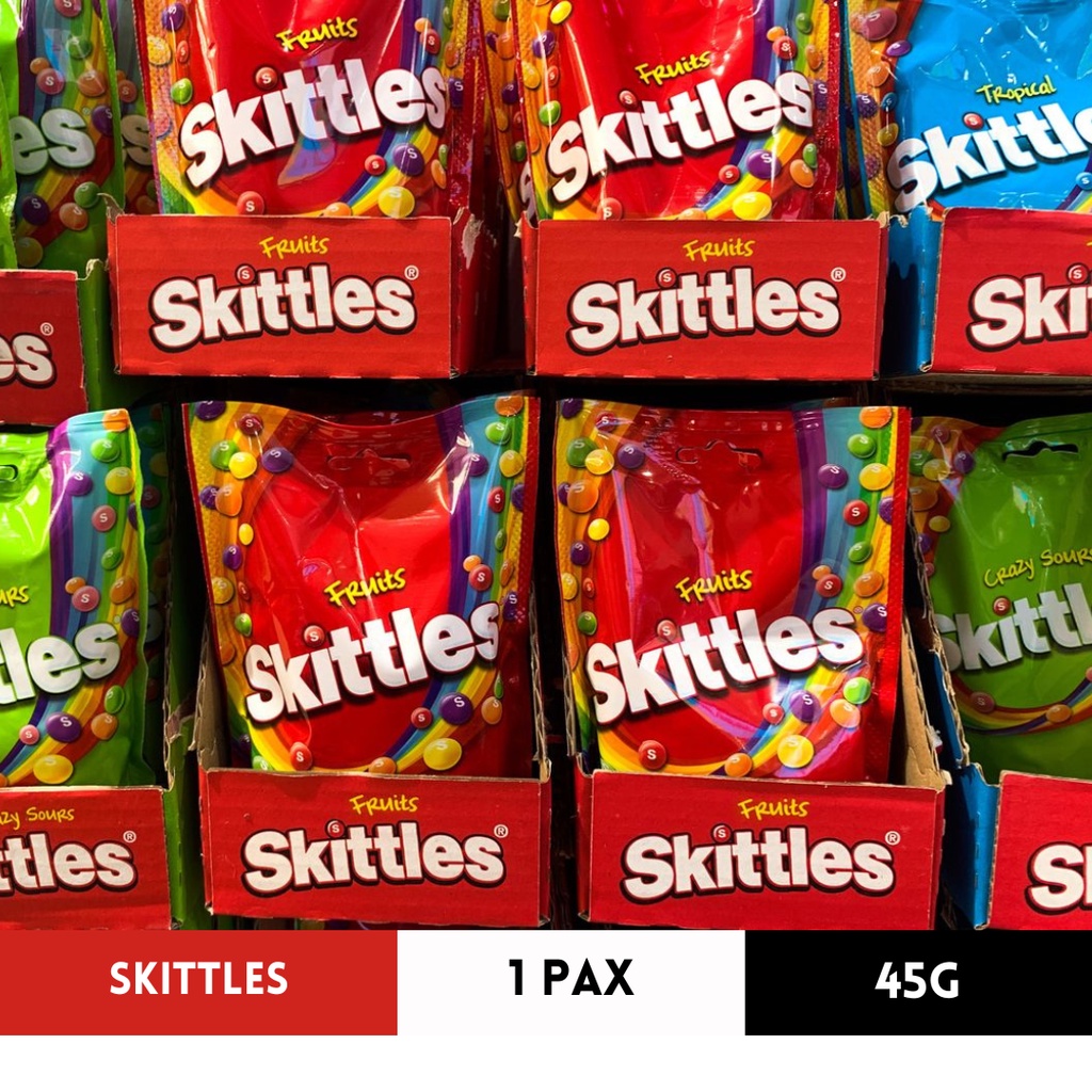 Skittles Fruit Flavour Candies Original 45g/40g | Shopee Malaysia