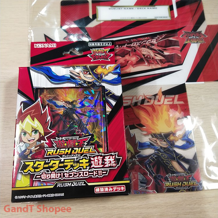 Ready stock YUGIOH RUSH DUEL STARTER DECK YUGA - Cut ...