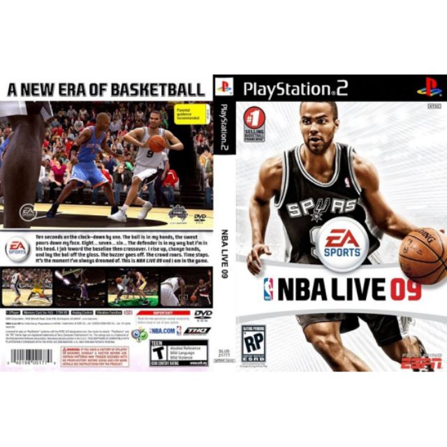 nba live 2009 ps2