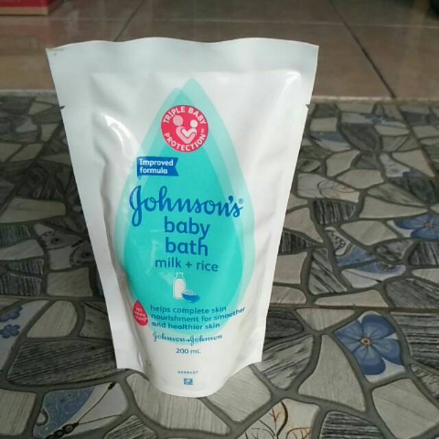 Johnson baby bath milk rice 200ml Shopee Malaysia