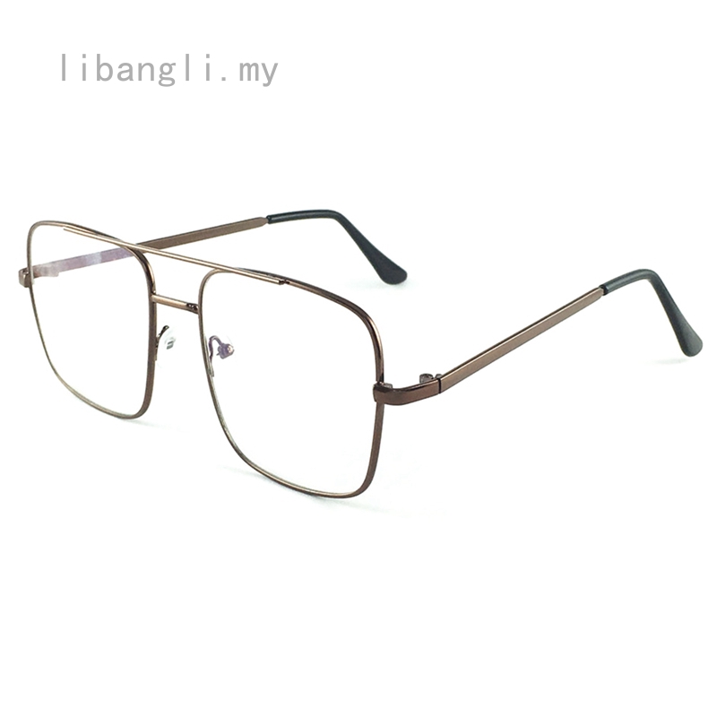 mens vintage clear lens glasses