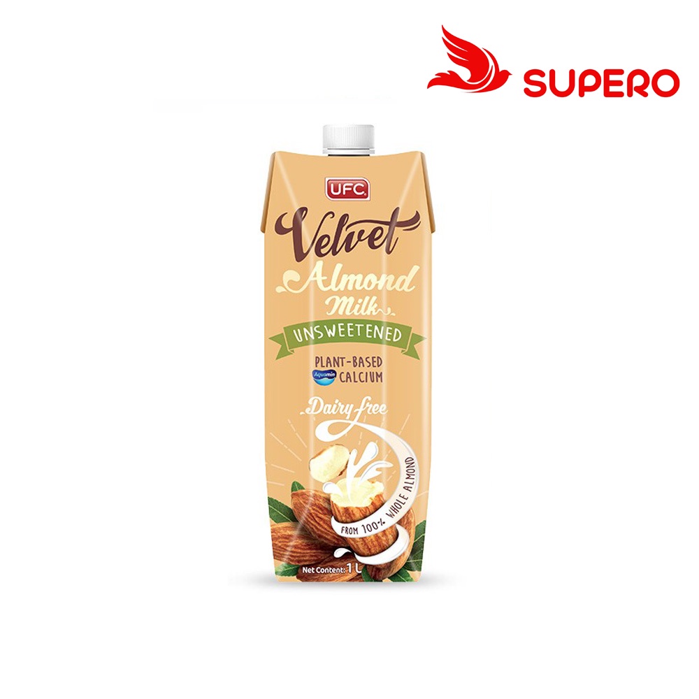 UFC VELVET ALMOND MILK DRINK UNSWEETENED 1L Shopee Malaysia
