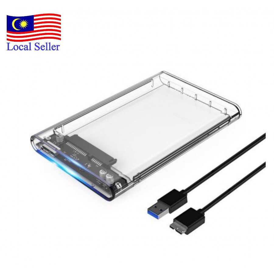 USB 3.0 2.5" External Hard Disk Case SSD Hard Drive Enclosure Case SATA HDD Fideco HardDrive