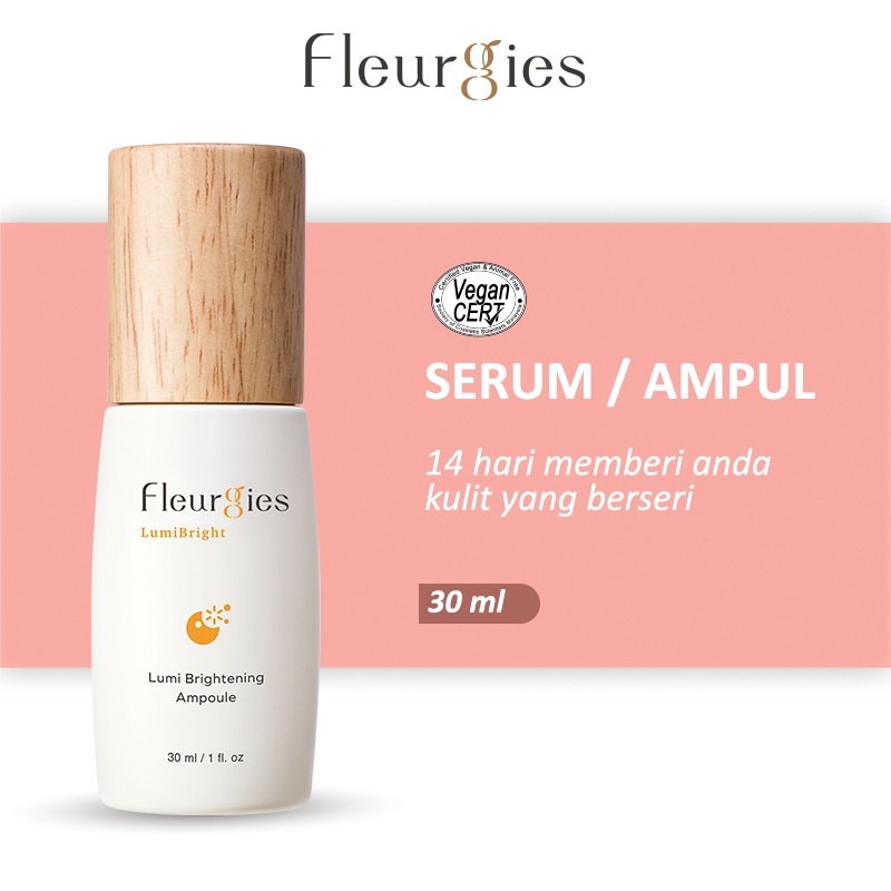 [Ampul]Fleurgies Ampul Pencerah Lumi (30ml) || Fleurgie Lumi Brightening Ampoule (30ml)