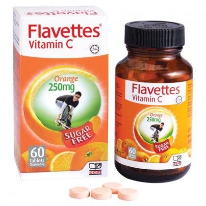 Pengobatan Dan Khasiat Herbal Khasiat Flavettes Vitamin C 1000mg