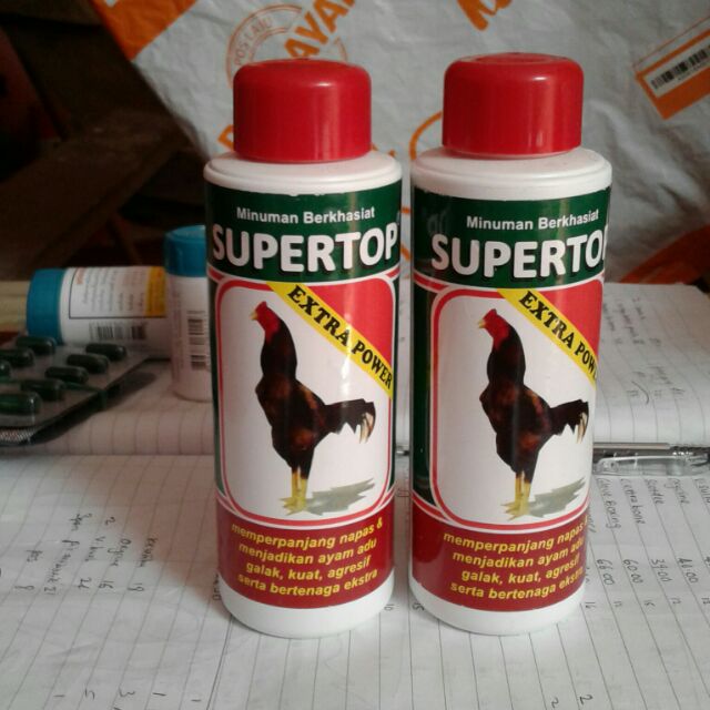 Ubat Ayam Sabung SuperTop 200ml  Shopee Malaysia