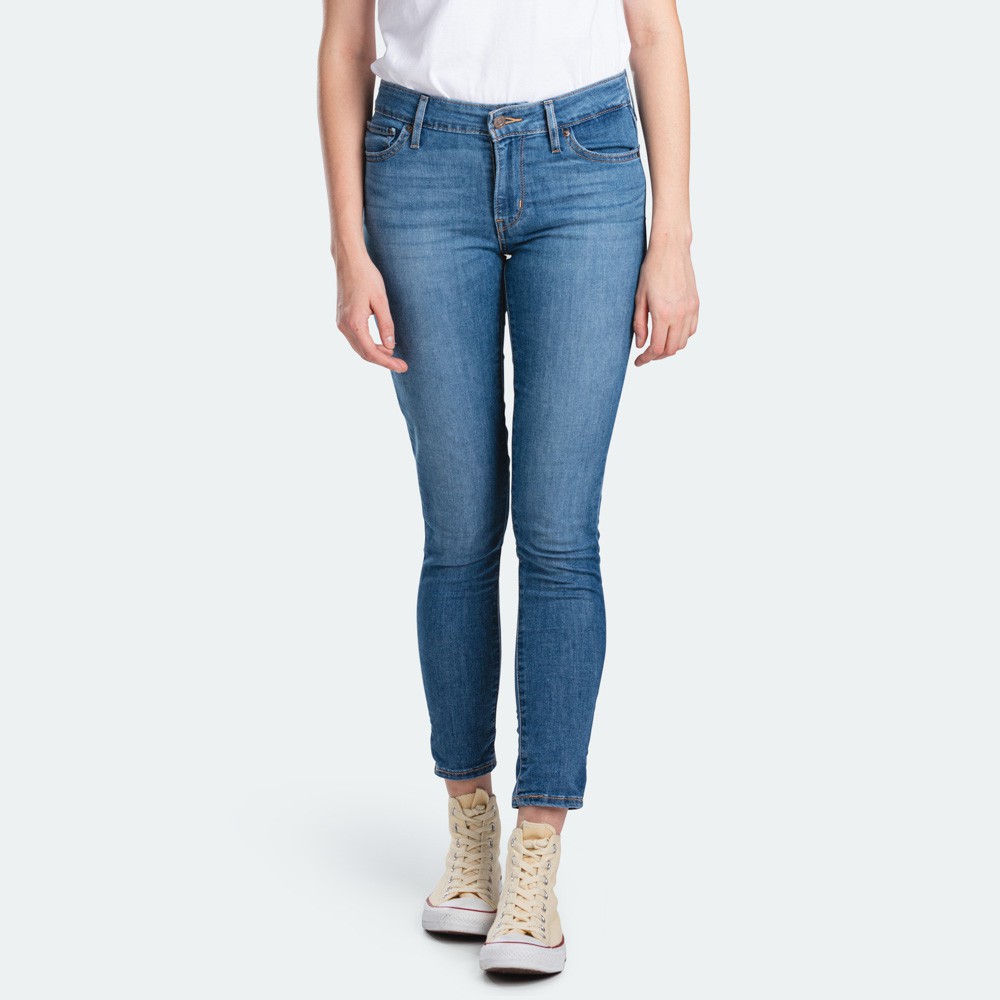 levi's ankle skinny jeans womens