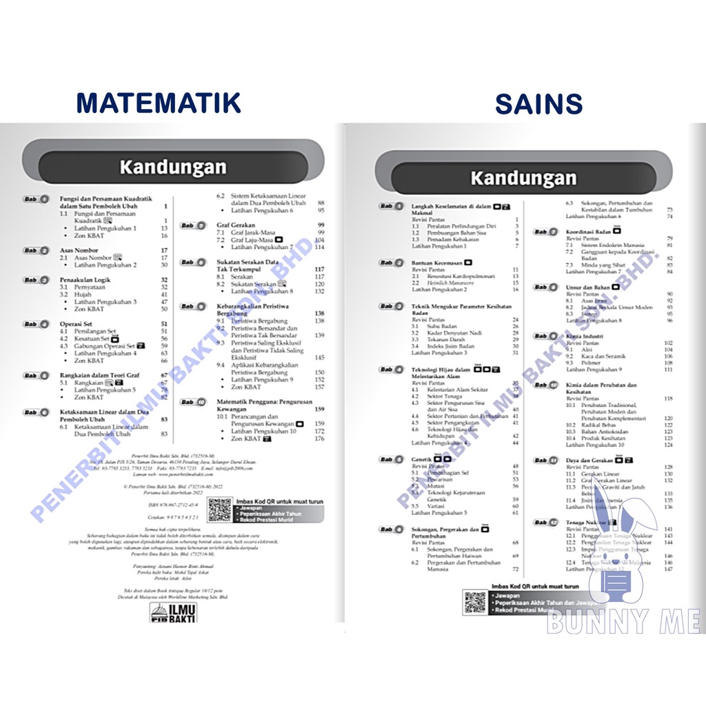 Buy MODUL A+ SPM TINGKATAN 4 KSSM 2022 DWIBAHASA  ILMU BAKTI