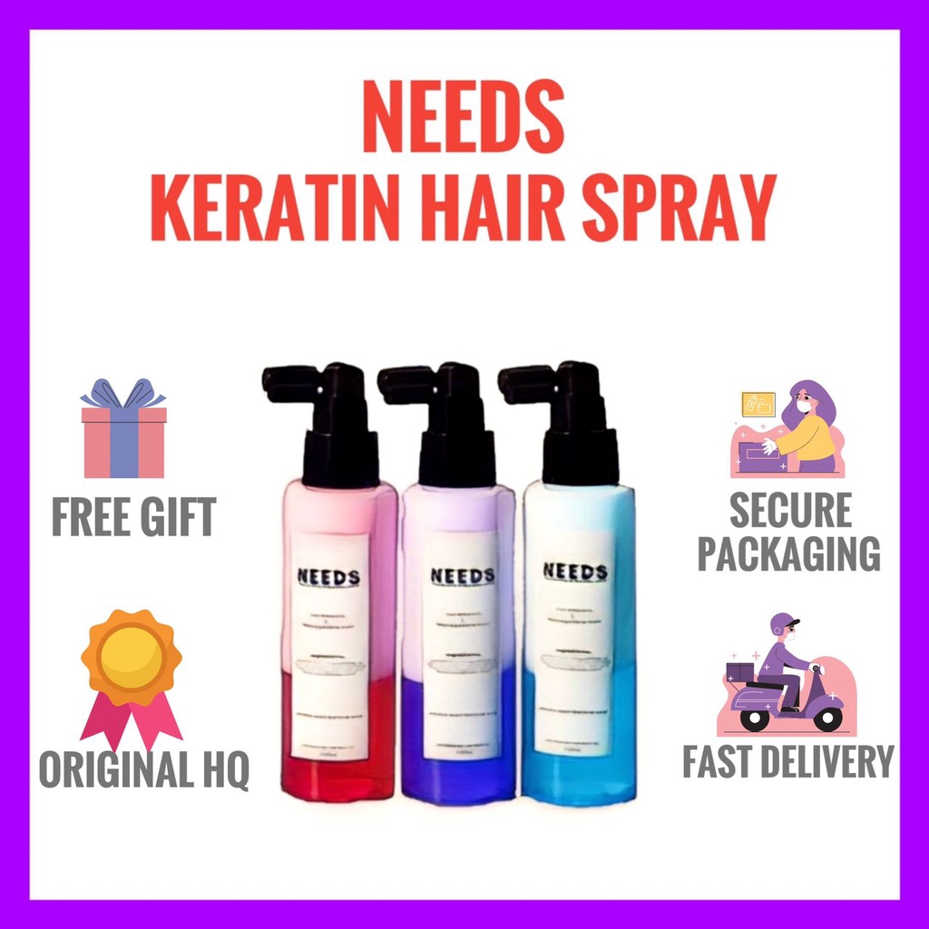 NEEDS KERATIN SPRAY SERUM HAIR SERUM 120ML Shopee Malaysia
