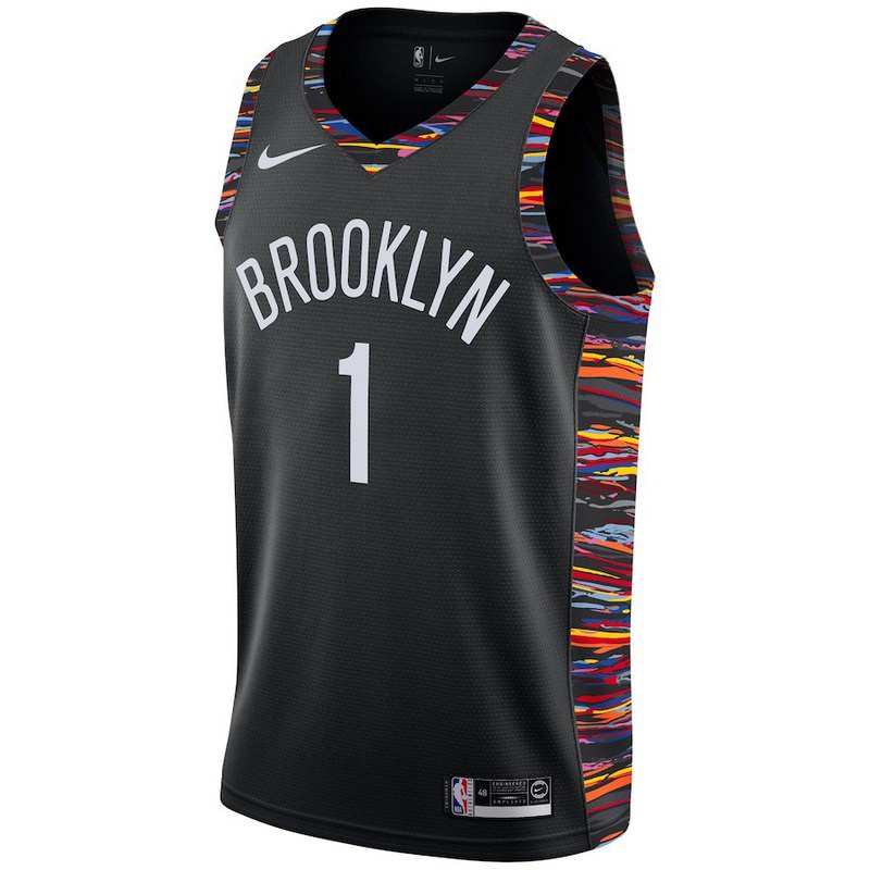 Brooklyn Nets NBA Jersey Uniform black 
