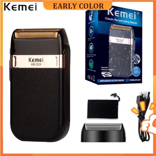 Kemei KM-2024 / 2026 Classic Reciprocating Men's Electric Shaver Electric Shaver Rechargeable Beard Trimmer Shaving