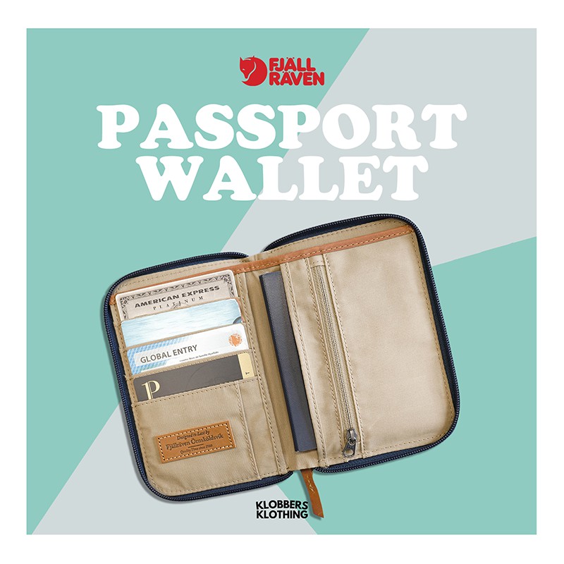 fjallraven passport wallet