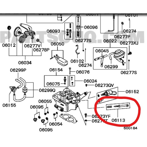 Buy Proton Saga Iswara Mitsubishi Lancer Mirage Carburetor Screw Kit Md601809 Seetracker Malaysia