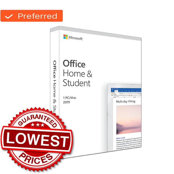 Microsoft Office Home And Student 2019 For Mac