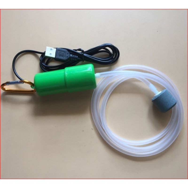 Ready Stock🇲🇾 Portable Mini USB Aquarium Fish Tank Oxygen Air Pump