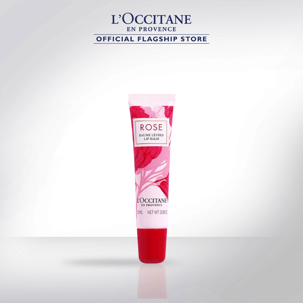 L'Occitane Rose Lip Balm 12ml Shopee Malaysia
