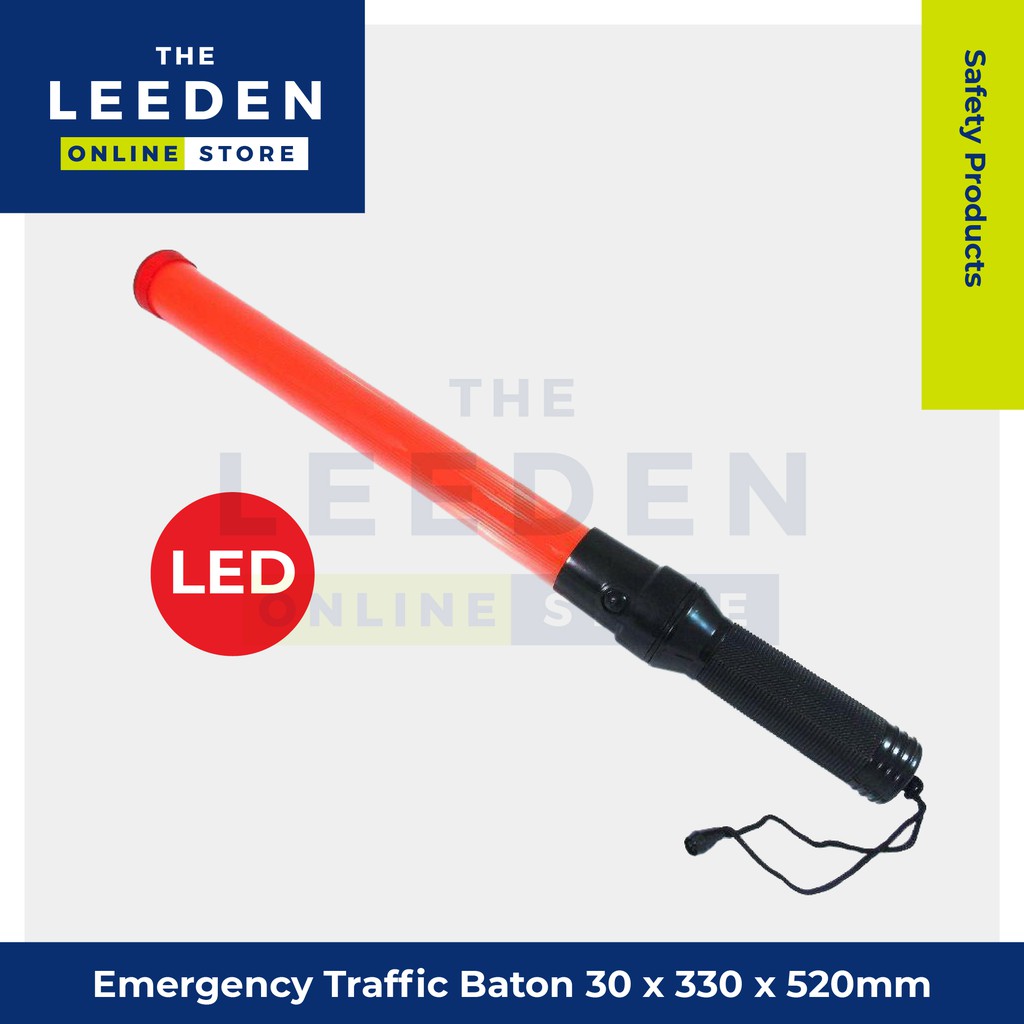 Visible Emergency Traffic Baton Safety Signal Warning Flash Light / Constant Light by Leeden Online Store