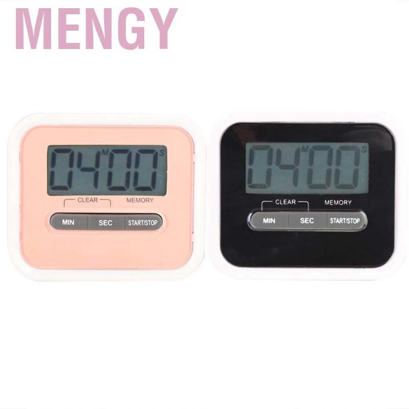 Mengy Portable Electric Alarm Clock Reminders Home Kitchen Cooking Salon Tattoo Timer Shopee Malaysia