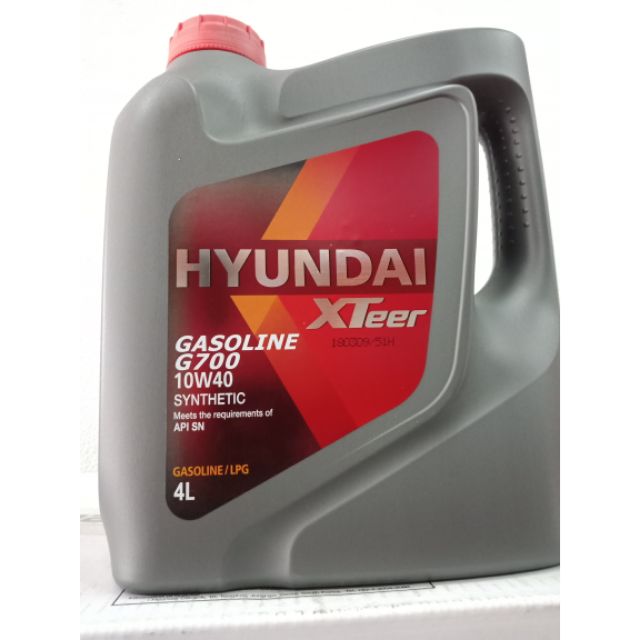 Масло hyundai xteer gasoline