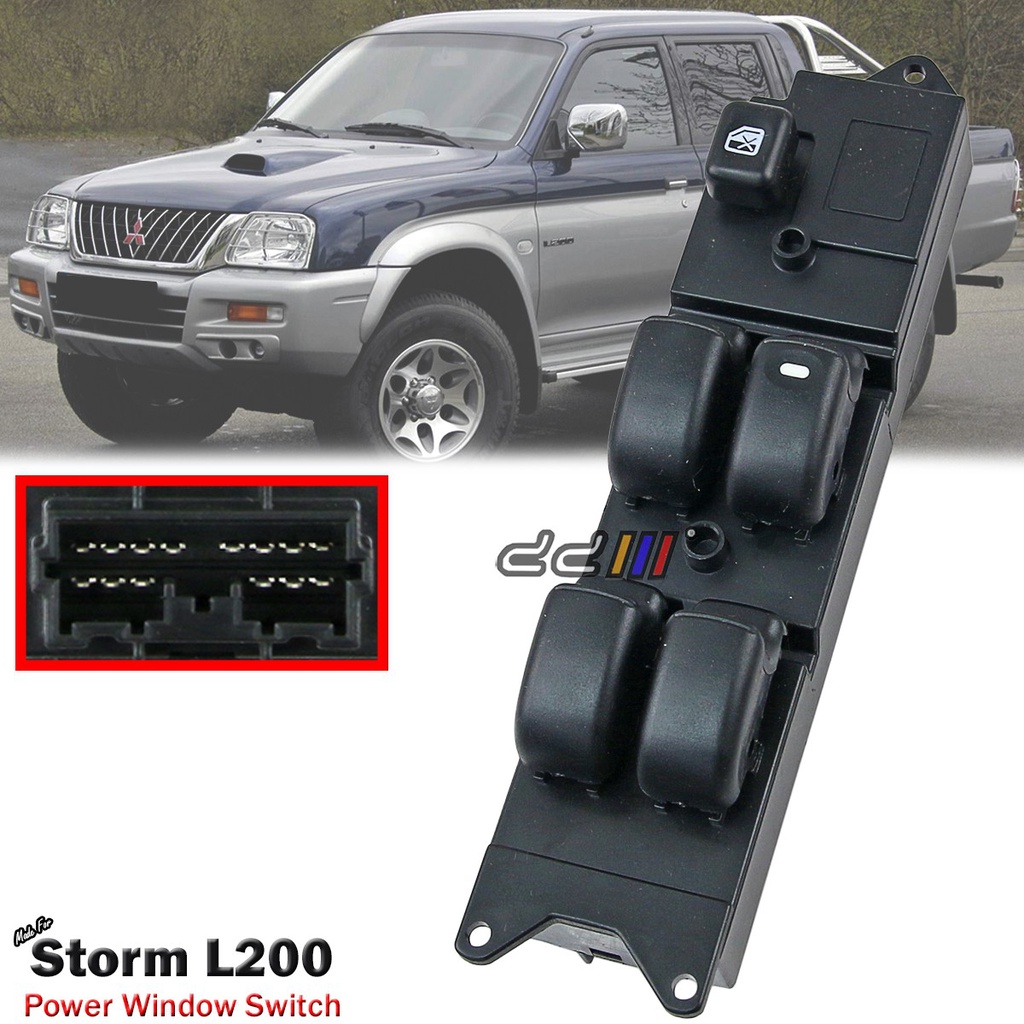 [Local Ready Stock] Mitsubishi Storm L200 1996-2004  Power Window Switch Main Control
