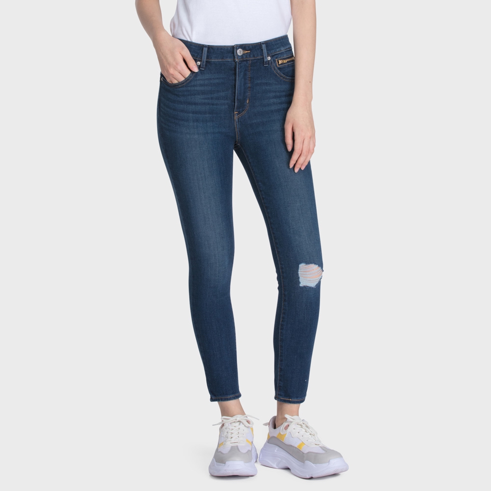 Levi's Revel Shaping High Rise Skinny Zip Ankle Jeans 18756-0001 | Shopee  Malaysia