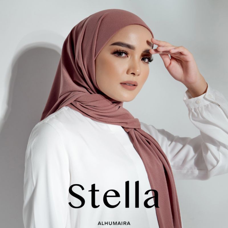 ALHUMAIRA Stella Pinless Hijab (new Batch, Feb 2022) | Shopee Malaysia