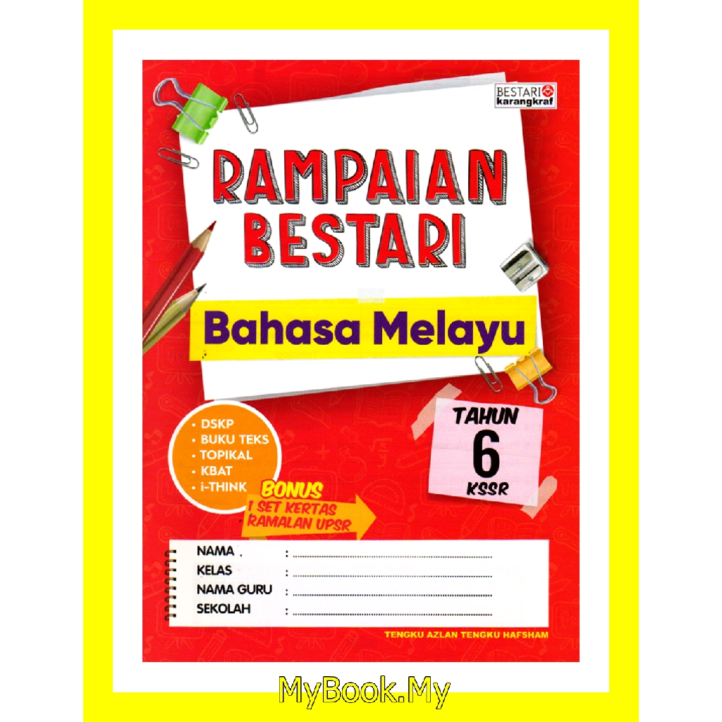 Myb Buku Latihan 2020 Rampaian Bestari Kssr Tahun 6 Bahasa Melayu Bestari Karangkraf Shopee Malaysia