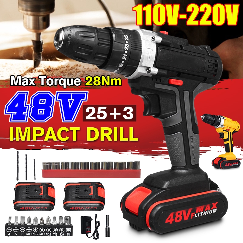 battery powered hammer drill